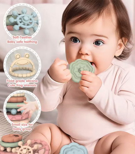 Stacking Teething Rings